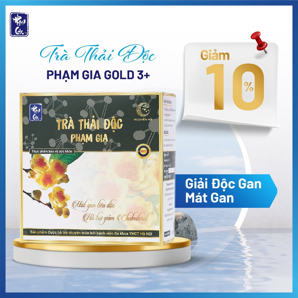 Trà thải độc Phạm Gia Gold 3+