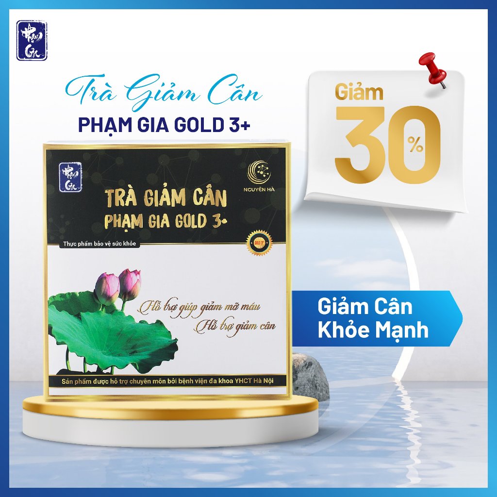 Trà giảm cân Phạm Gia Gold 3+
