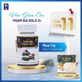 Viên giảm cân đốt mỡ Phạm Gia - tặng kèm Trà giảm cân Phạm Gia