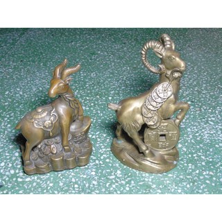 Tượng con dê bằng đồng trưng phong thuỷ