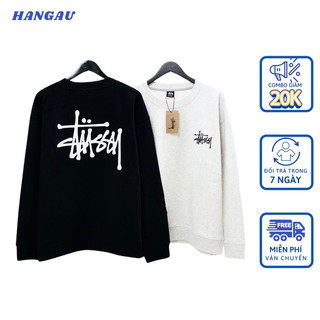 [ẢNH THẬT] Áo Sweater Stussy Bassic Áo Tay Dài💙FREESHIP💙Hàng Siêu Cấp - Đồ Đôi Nam Nữ Unisex