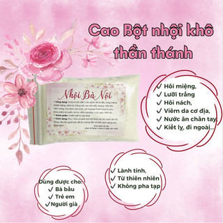 🌿COMBO Bột nhội và dụng cụ rửa vệ sinh loại 1