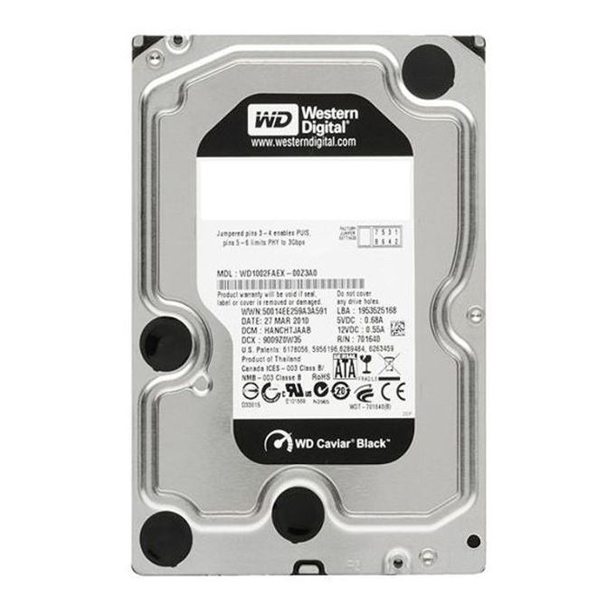 Ổ cứng PC hãng WD Black 2TB 1TB 500GB