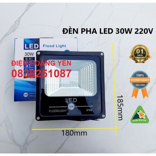 Đèn pha Led 30w dùng chiếu bảng hiệu, sân vườn