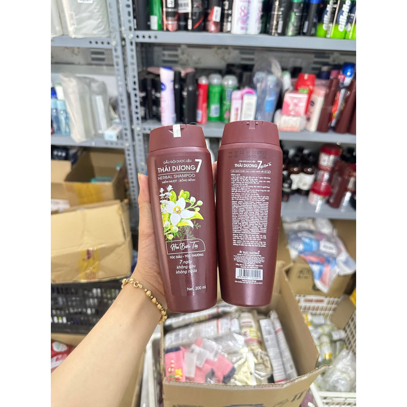 Dầu Gội Thái Dương 7 Chai 200ml