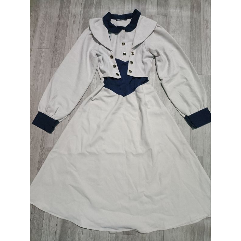 đầm phối kiểu cổ điển size M