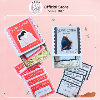 💞“love coupon” box - phiếu quà tặng tình yêu