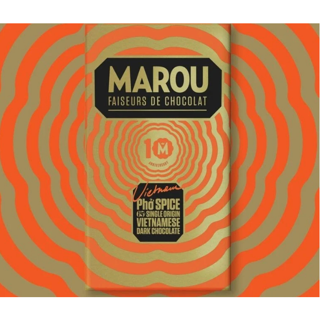 Socola Marou vị phở 65% cacao 80g