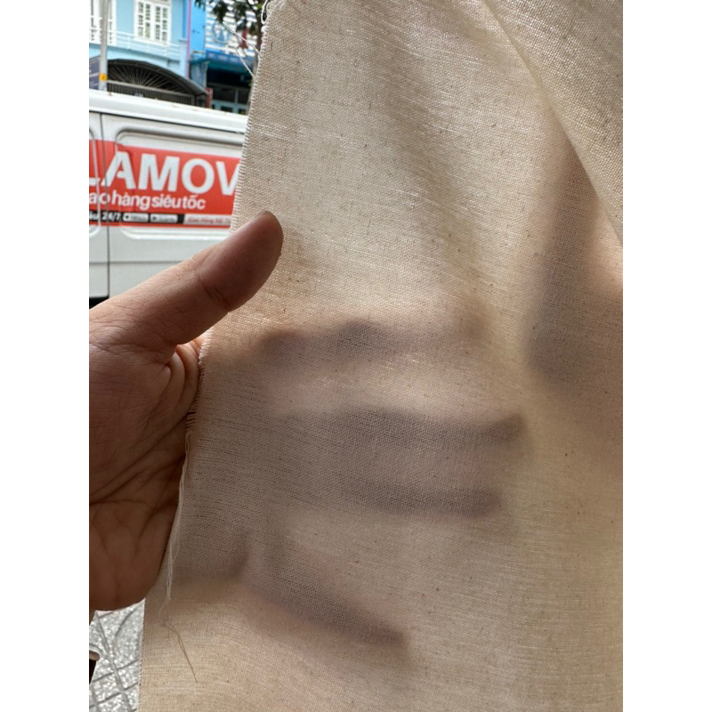 [set 5met]Vải mộc draping, rèm noren (A2)