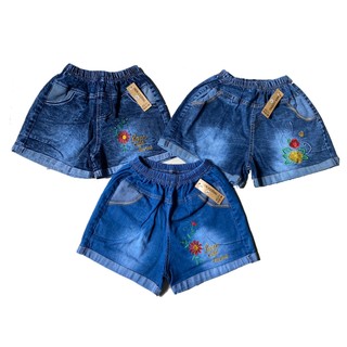 SẢN PHẨM Y HÌNH-Quần đùi jean chất mềm co giãn, giá tốt cho bé gái size lớn 28-45kg,-GIÁ SIÊU RẺ