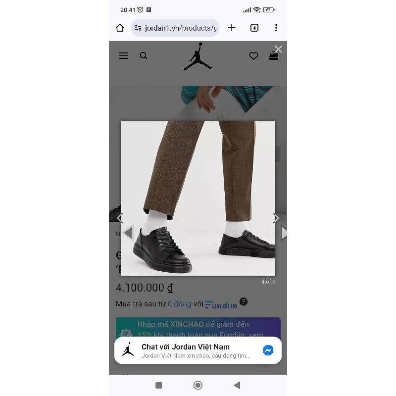 Giày DR MARTENS DANTE chính hãng