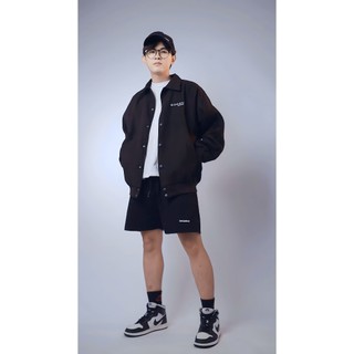 Áo Khoác Varsity Basic GOOAN Studio Unisex Oversize, Phong Cách Retro Chất Liệu Cao Cấp, Bomber Thời Trang Đơn Giản