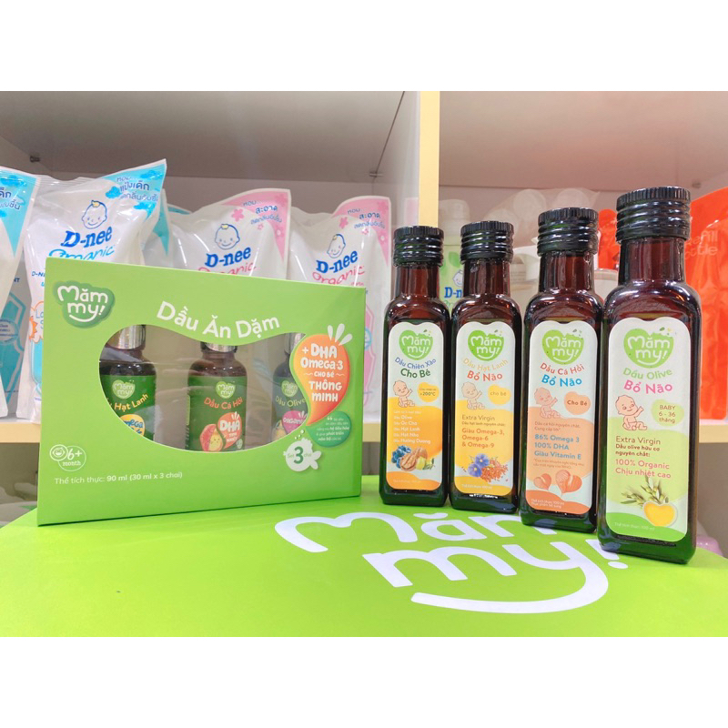 Dầu ăn dặm mămmy cho bé