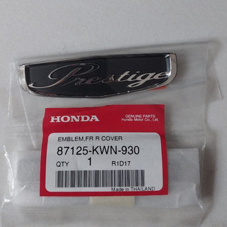 Tem nổi dán yếm bửng pcx 150, pcx 160 thái lan màu đen