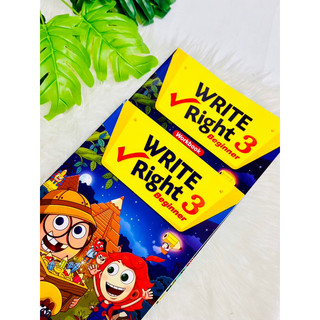 Write Right Beginner Trọn Bộ 3 level 6Q Bản Đẹp