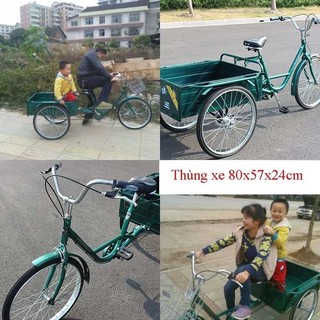 XE ĐẠP 3 BÁNH CHỞ HÀNG