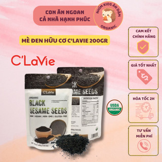 [Date T5/2025] Hạt Mè Đen Hữu Cơ C'LaVie 200g