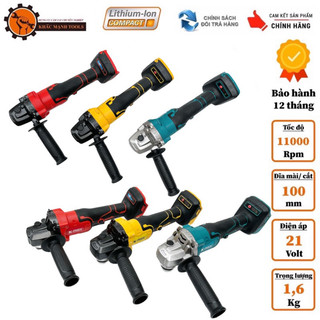 Thân Máy Mài Pin Không Chổi Than, Dùng Chung Pin MAKITA