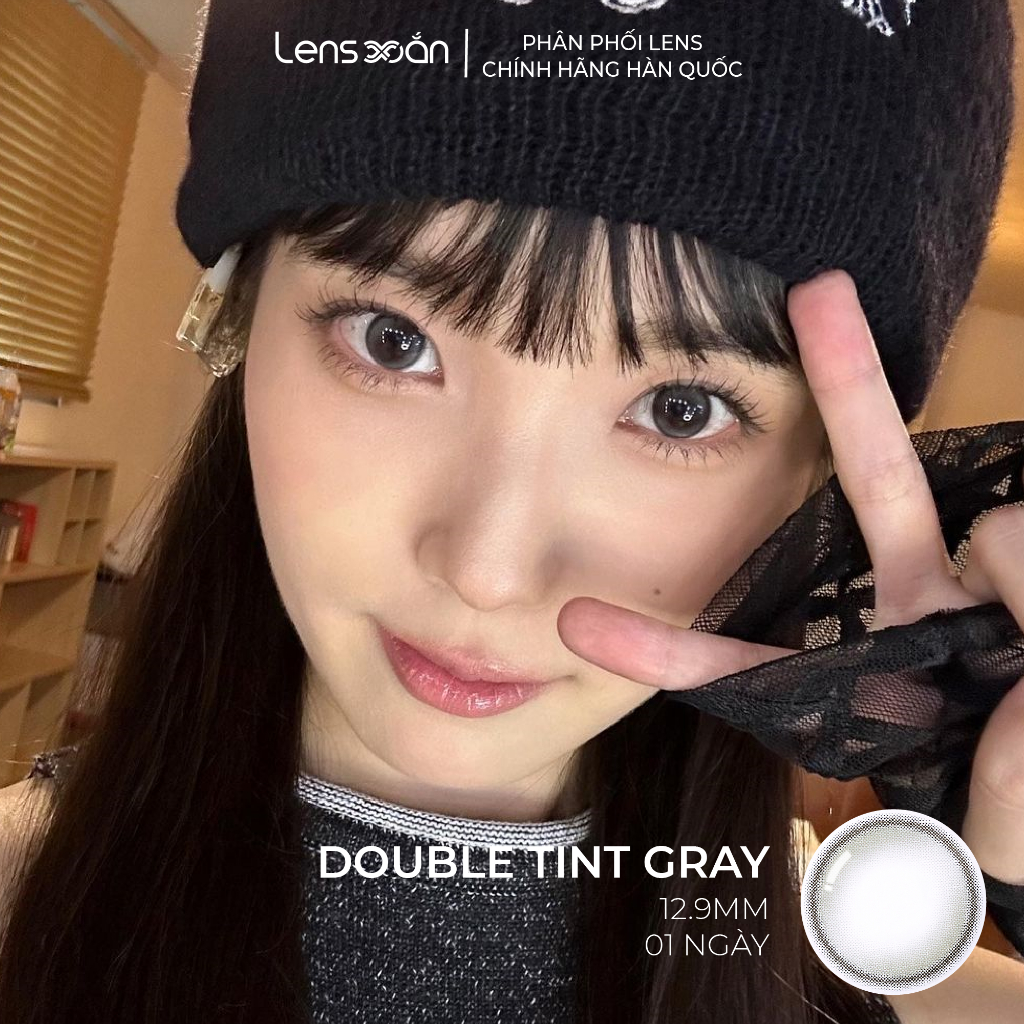 LENS 1 NGÀY tự nhiên LENS XOẮN kính áp tròng cận JISOO BLACKPINK tự nhiên có viền tròn mắt độ ẩm cao OLENS DOUBLE TINT | BigBuy360 - bigbuy360.vn