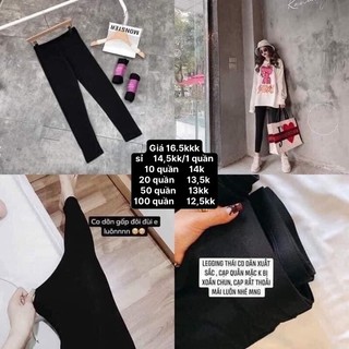 Quần legging dài cuộn vỏ tím , quần dài