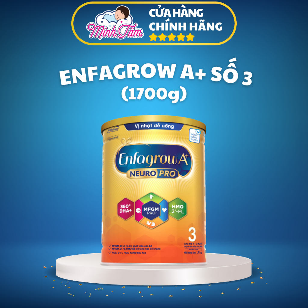 Sữa bột Enfagrow A+ NeuroPro HMO Số 3 (1,7kg)