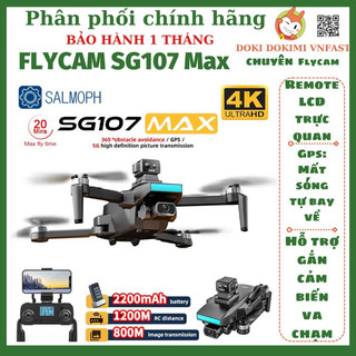 Flycam zl sg107 max - sg107 pro - không chổi than - camera 4k - chính hãng - bh 1 tháng