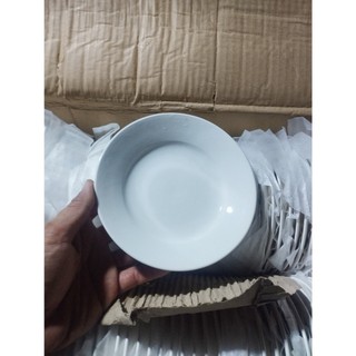 (mua 20c tặng 1c) dĩa sứ sâu lòng trắng size 18cm và nhiều size khác