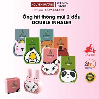 Ống hít thông mũi 2 đầu Double Inhaler 1ml Thái Lan