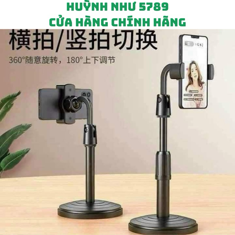 Giá Đỡ Điện Thoại Live Stream Xem Phim Quay 360 Độ