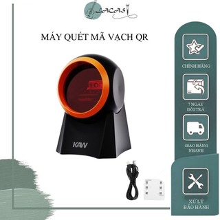 Máy Quét Mã Vạch QR CORISU, Đầu Đọc Mã Vạch Đa Tia Để Bàn Công Nghệ CMOS Mới Sử Dụng Đơn Giản