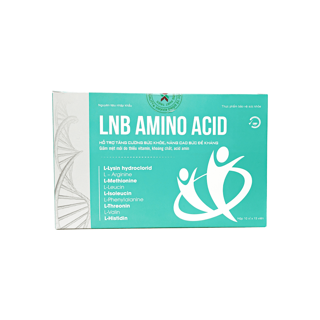 Viên Uống LNB AMINO ACID Bổ Sung Vitamin Và Khoáng Chất, Giảm Mệt Mỏi