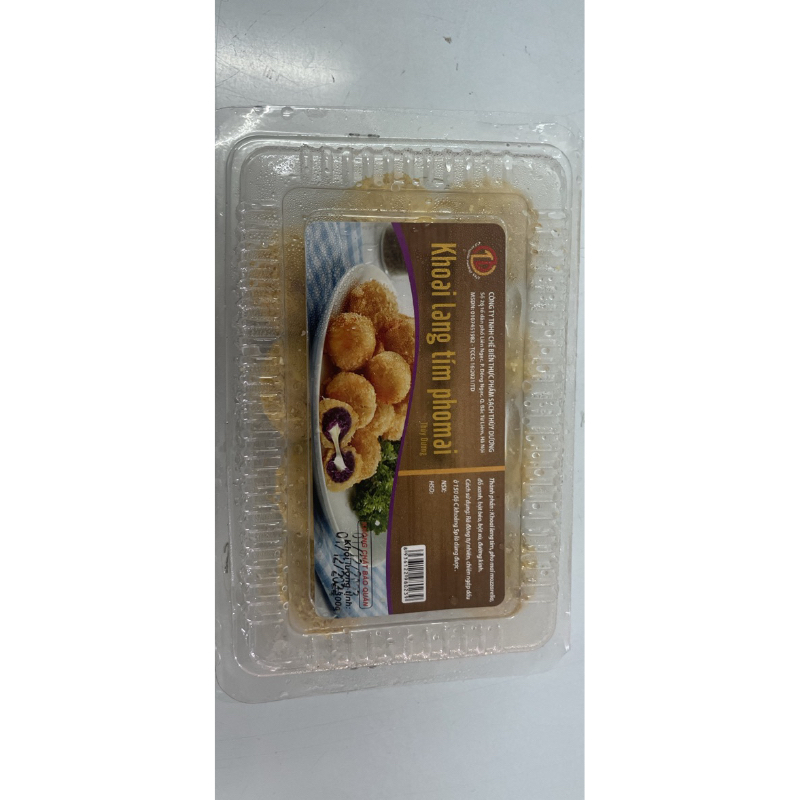 Khoai lang viên nhân phô mai hộp 12 viên