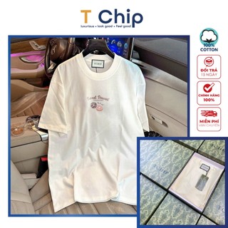 (Full Box) Áo thun tay lỡ form rộng TChip Mã H288 - Áo thun nam nữ cổ tròn unisex nhiều màu lựa chọn Oversize in hình
