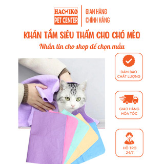 Khăn tắm siêu thấm cho Chó Mèo