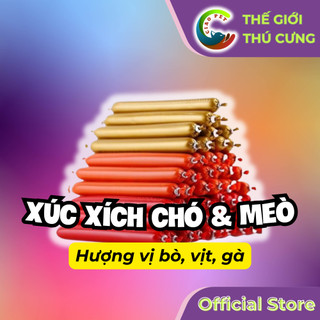 Xúc xích ăn liền cho chó mèo siêu ngon | bổ xung dinh dưỡng | dùng đẻ huấn luyện