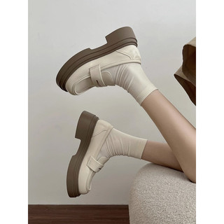 Giày loafer cao 5 phân độn đế A39
