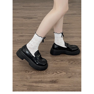 Giày loafer cao 5 phân độn đế A39