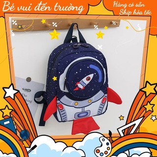 Balo Phi Thuyền chống đi lạc cho bé đi mẫu giáo 2-6 tuổi