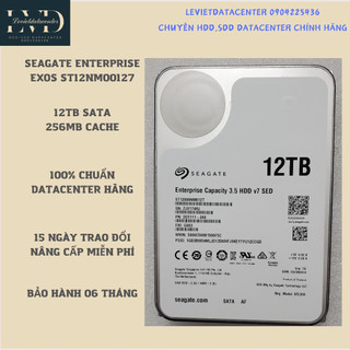 Hdd ổ cứng datacenter 3.5 inch sata seagate exos enterprise 12tb, hgst ultrastar dc520 12tb
