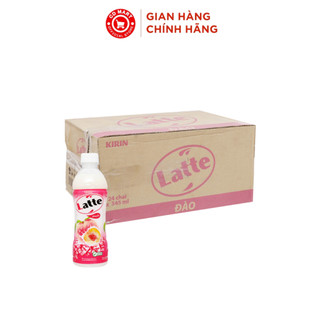 Thức uống thiên nhiên pha sữa Latte đào 440ml