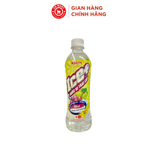 Nước trái cây ice+ vị nho chai 490ml