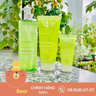 Sữa rửa mặt svr cho da dầu mụn - svr sebiaclear gel moussant 200ml làm sạch dịu nhẹ, không gây khô da