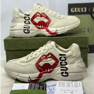 Giày Thể Thao Gucci môi bẩn, Giày gc môi bẩn cao cấp siêu hot-giày quảng châu 68