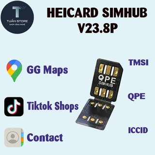 Sim ghép thần thánh Heicard Ver 23.8P- chính hãng bản mới nhất 2023 -Hỗ trợ Ghép Online