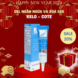 Kem ngăn ngừa và xoá sẹo lồi, sẹo phì đại, sẹo lâu năm Kelo-Cote 15g dạng gel nhập khẩu