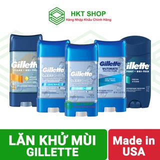 [USA] Lăn Khử Mùi Gillette Clear Gel 107g Mỹ - HKT Shop