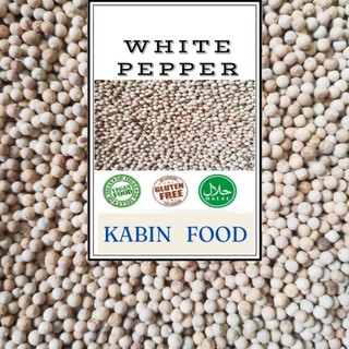 1kg Tiêu Trắng Nguyên Hạt White Pepper Organic KABIN FOOD