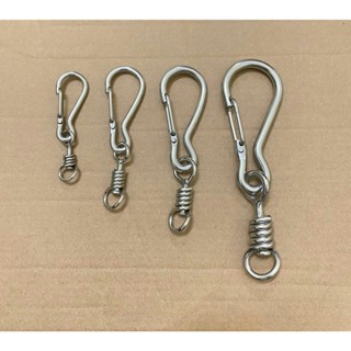 Móc khóa inox kèm chống xoắn cho Chó Mèo Chất liệu inox cao cấp, Không gỉ, Chắc chắn, Bền đẹp, An toàn cho thú cưng