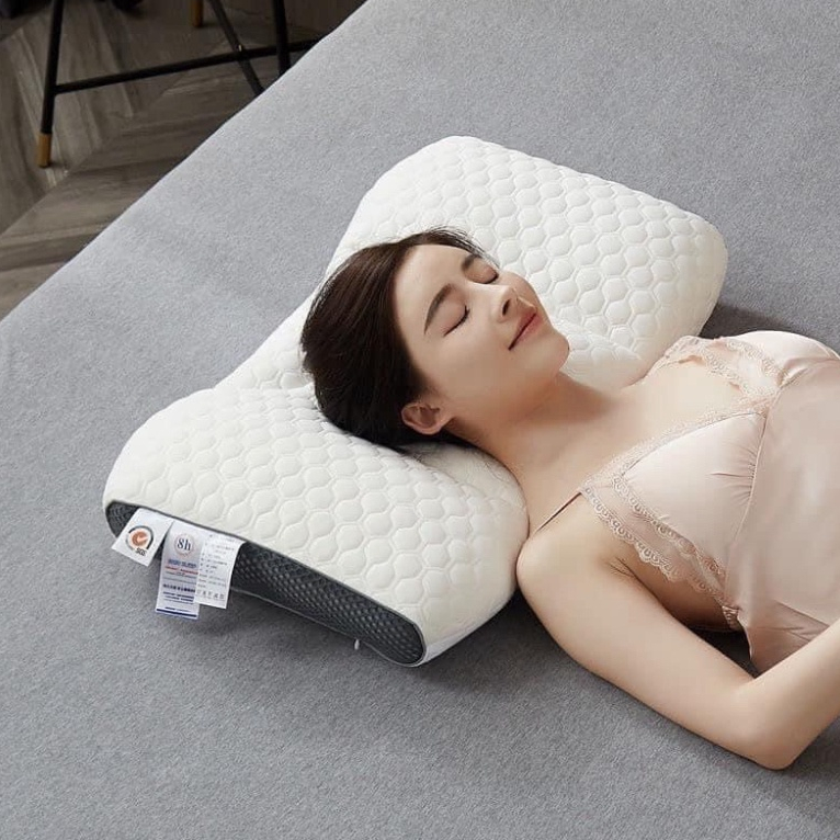 Gối ngủ chống đau mỏi cổ vai gáy, thiết kế nằm ngửa và nằm nghiêng hạn chế ngáy giúp giấc ngủ ngon ( didooglt ) | BigBuy360 - bigbuy360.vn