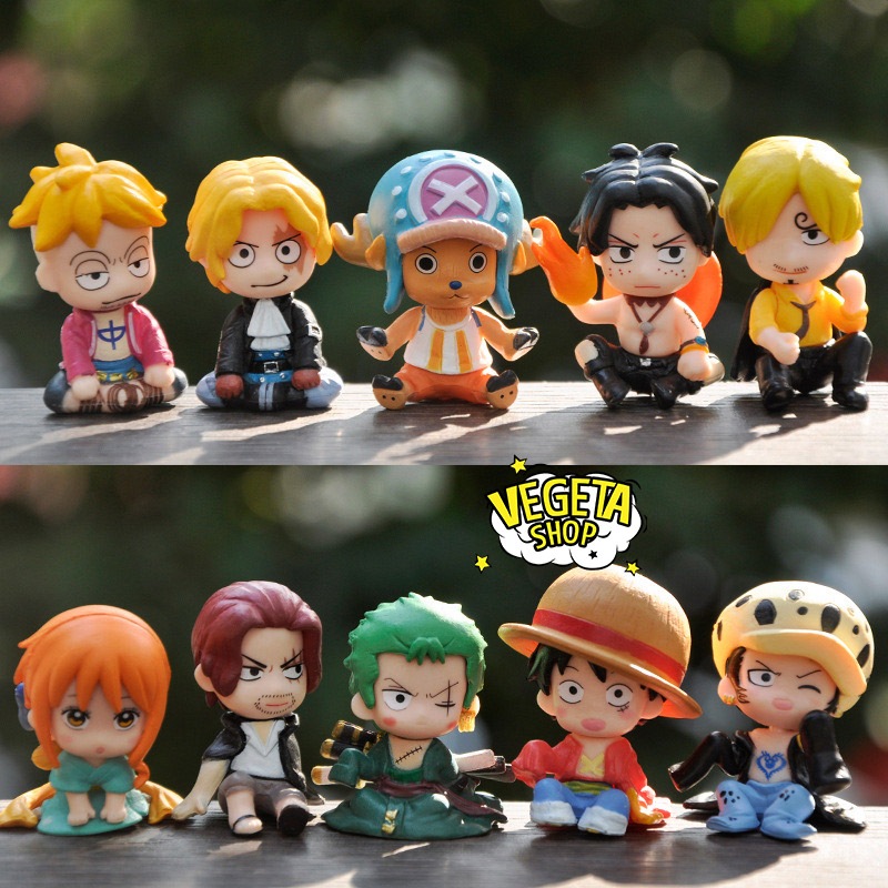 Mô hình One Piece - Luffy mũ rơm Nami Zoro Law Chopper Shanks tóc đỏ Marco phượng hoàng Ace Sanji Sabo - Mô hình Lookup